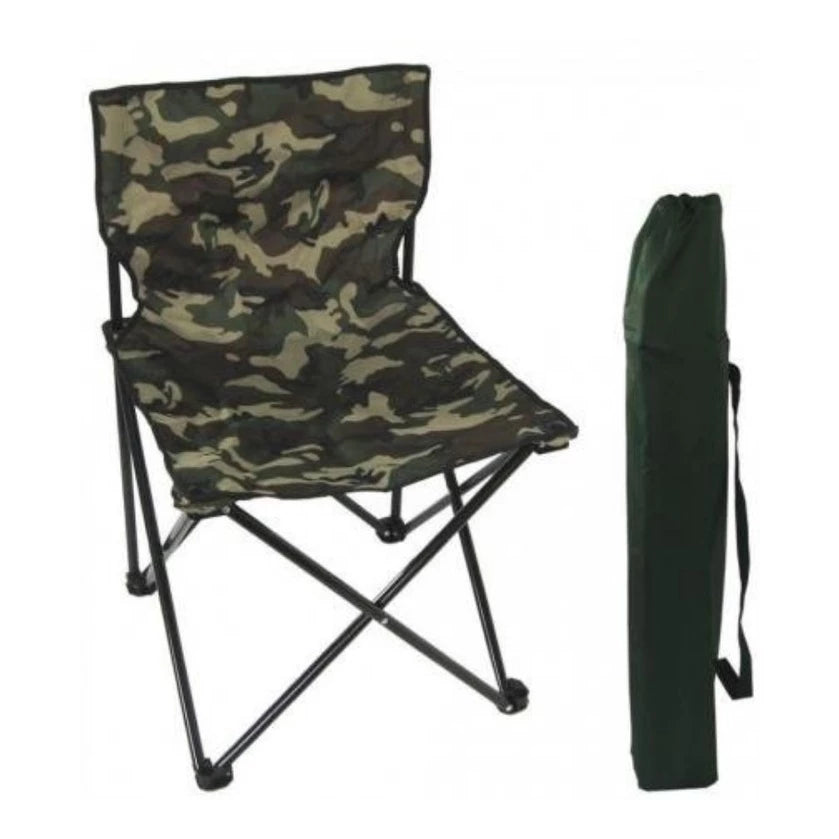 Cadeira Dobravel Camping Pesca Praia C/ Bolsa