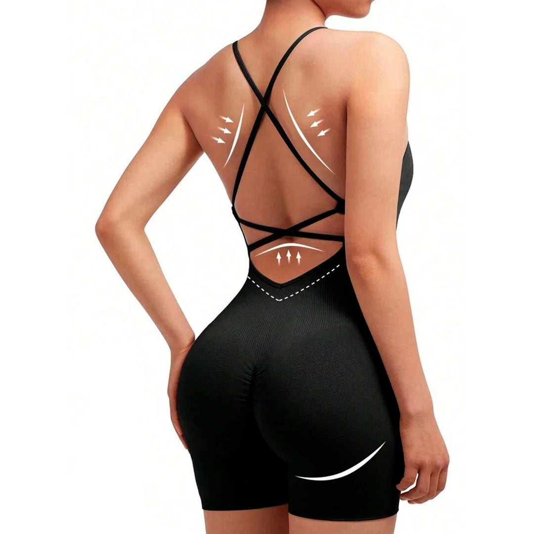 Macacão Academia Sem Costuras