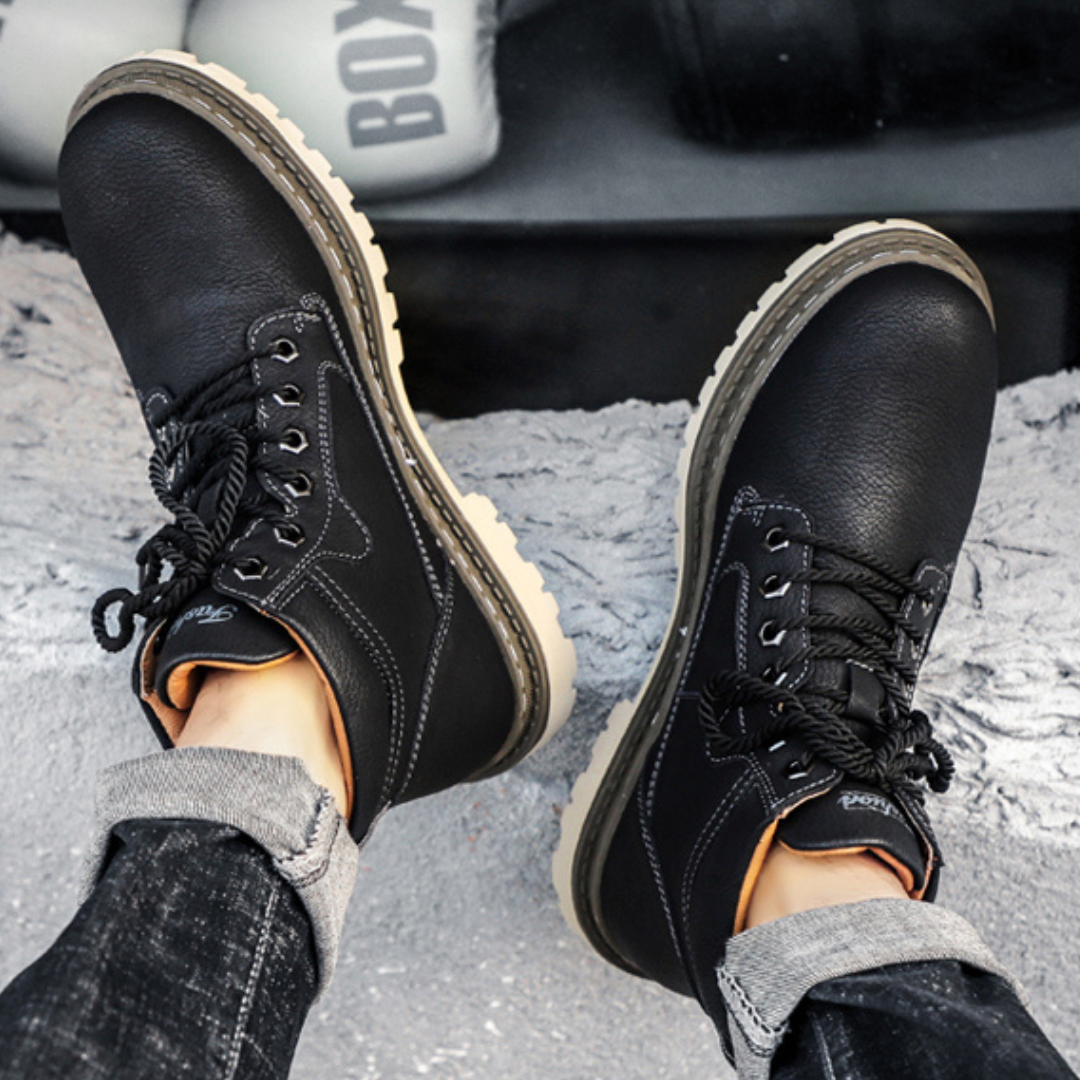 Bota Masculina Casual Leather