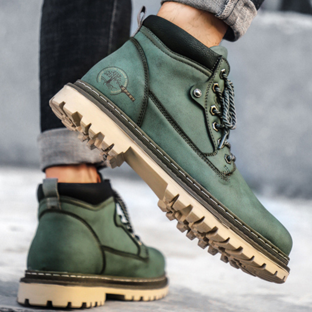 Bota Masculina Casual Leather