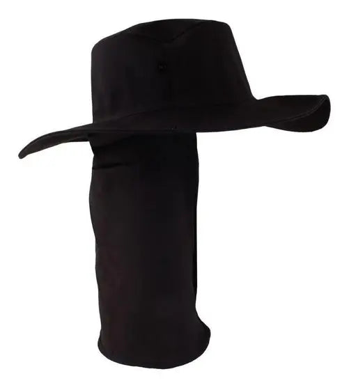 Chapéu Australiano Pescador Com Capuz Proteção Solar