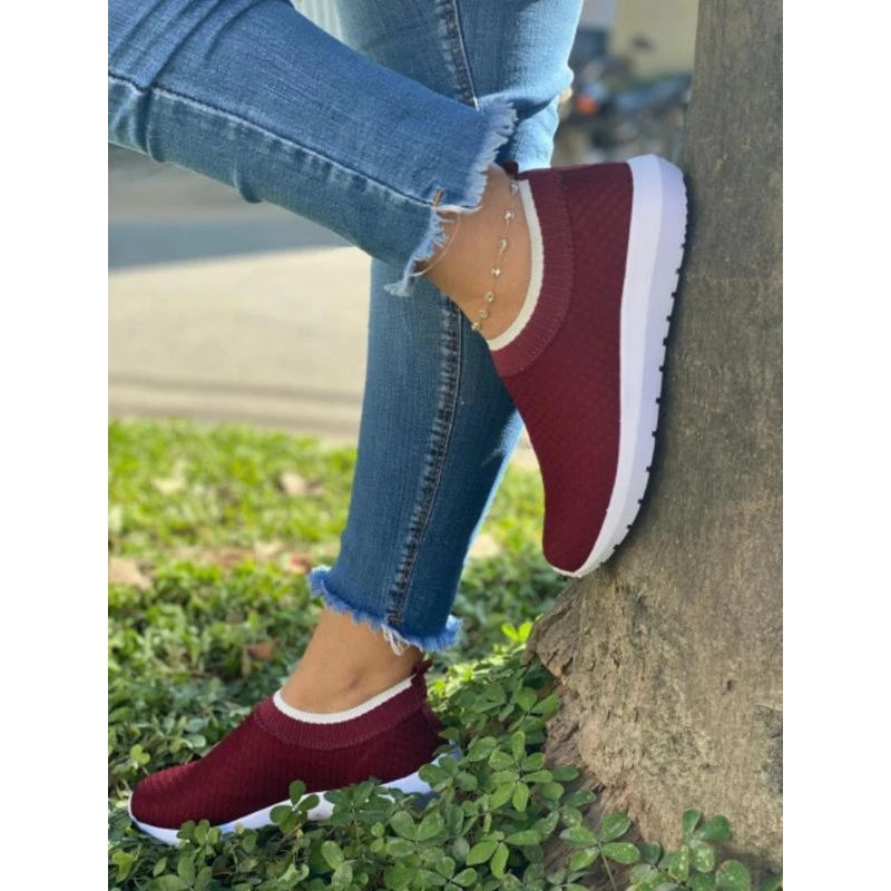 Tênis Meia Feminino Academia Caminhada