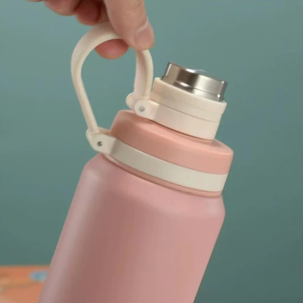 Garrafa Térmica 500ml Com Canudo