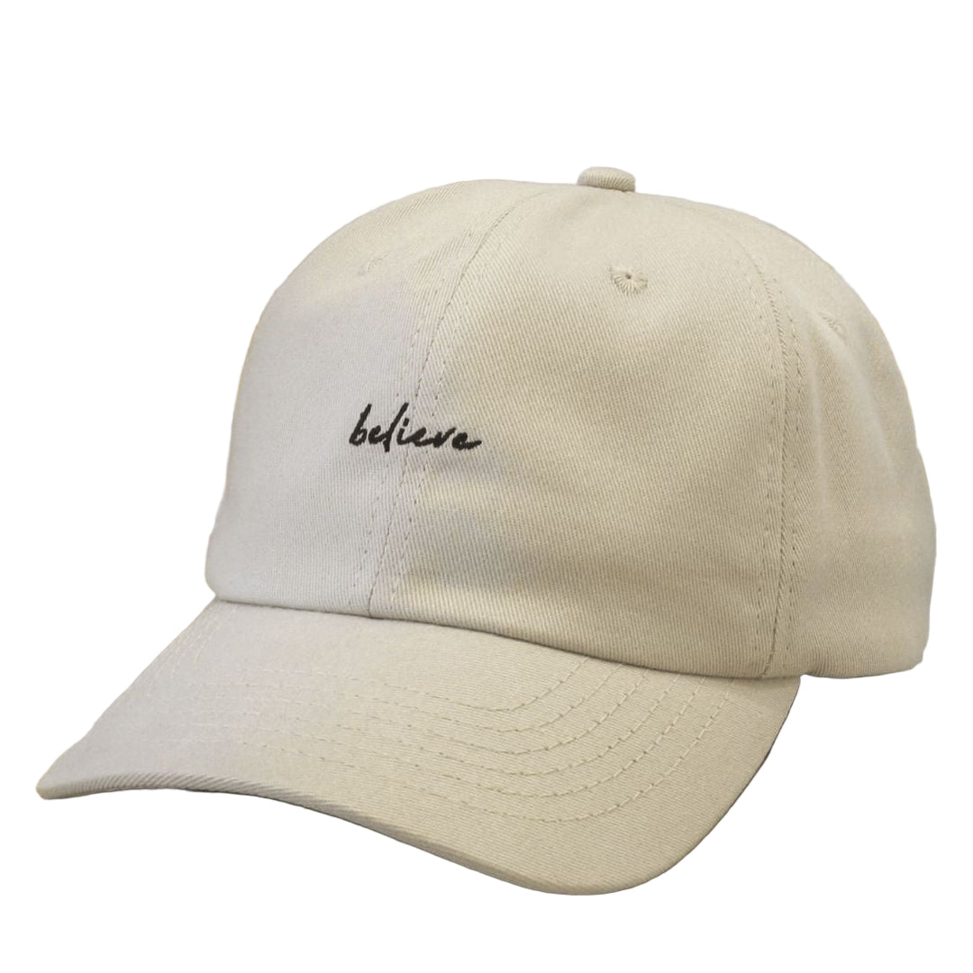 Boné Beisebol Minimalista Believe