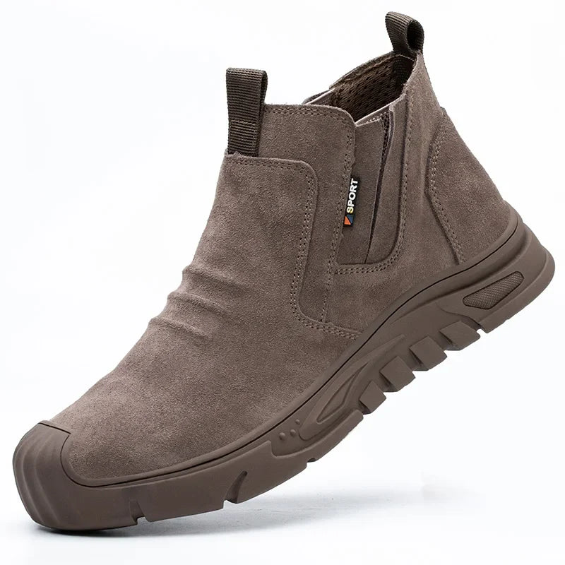 Bota Masculina Trabalho Bico de Aço Segura