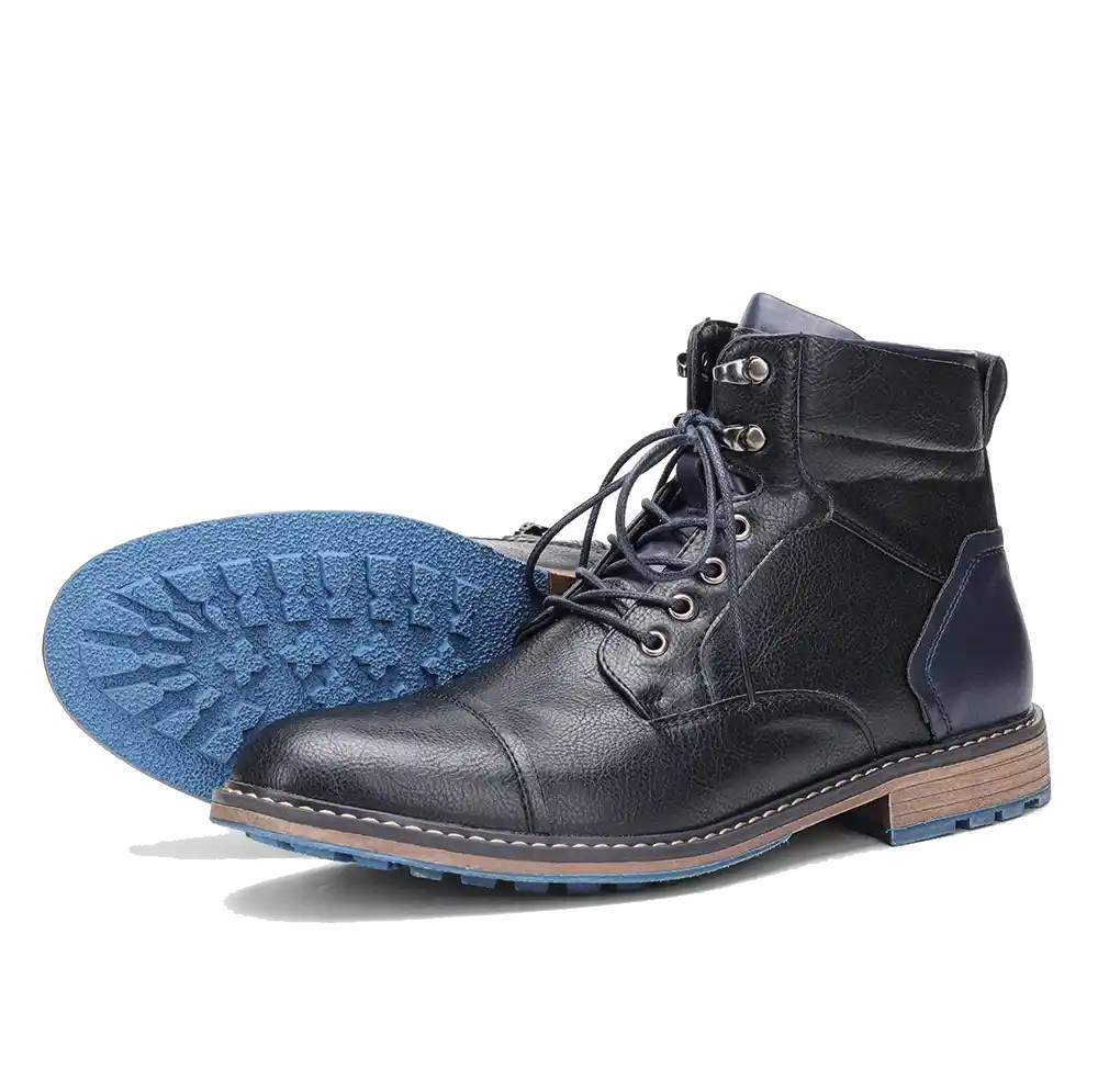 Bota Masculina Couro Black