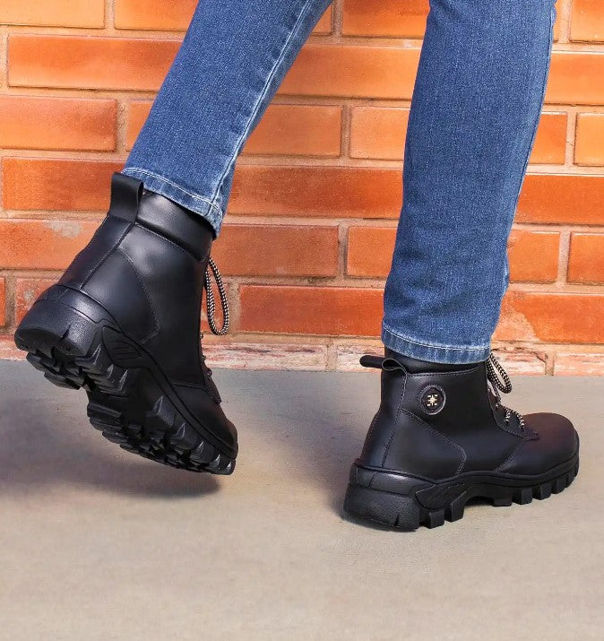 Bota Masculina Coturno Adventure Black