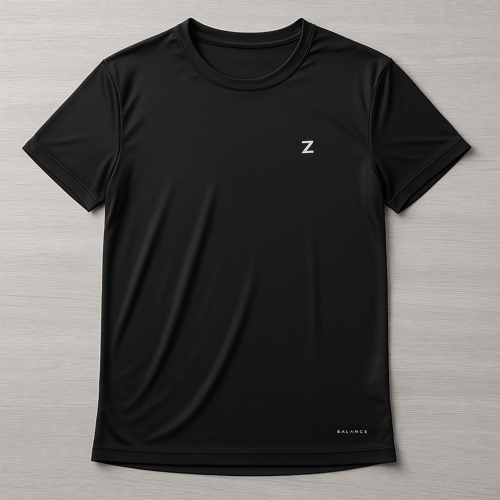 Camiseta Dry Fit Masculina Logo Z Lisa