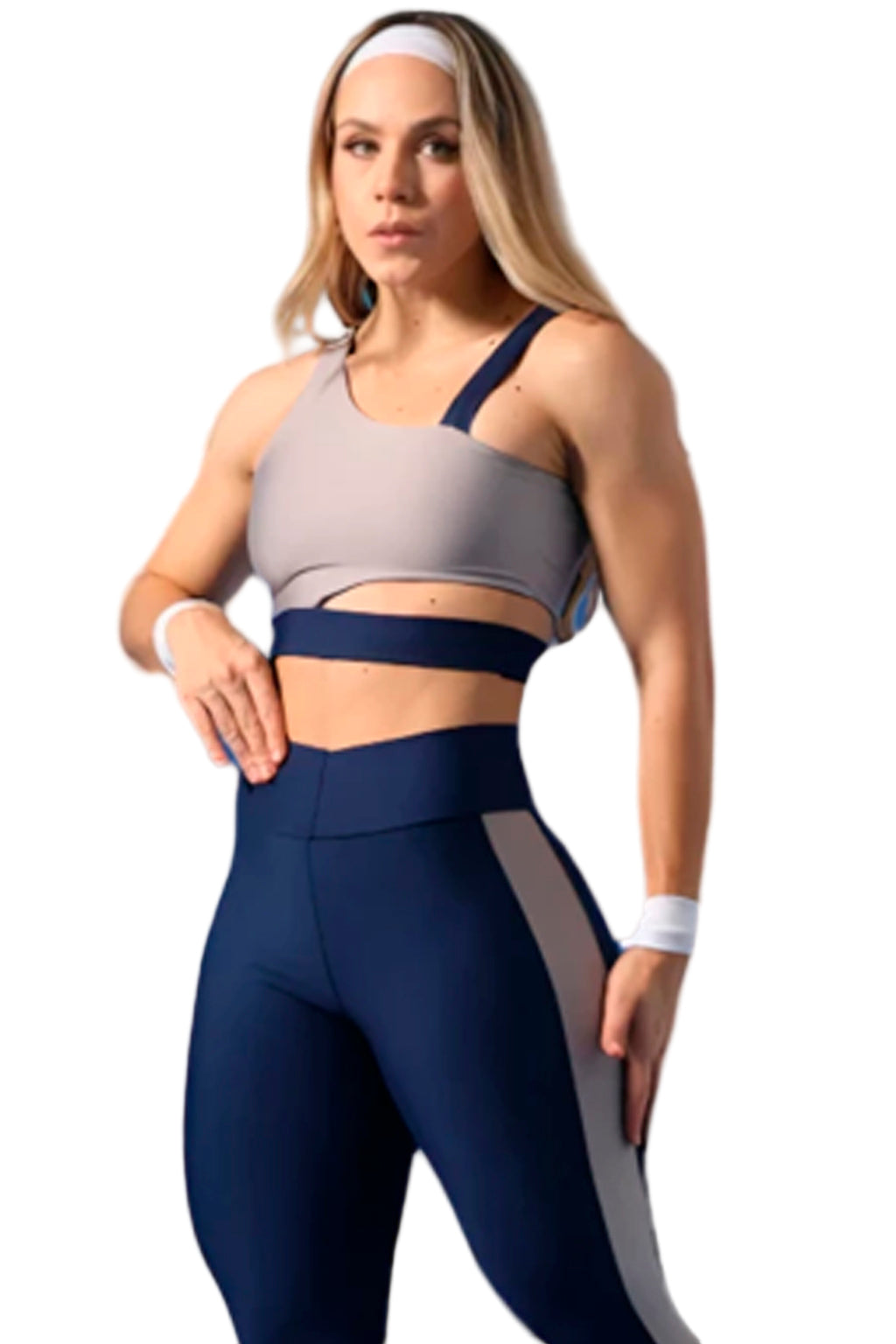 Conjunto Academia Fitness Top + Calça Legging Premium