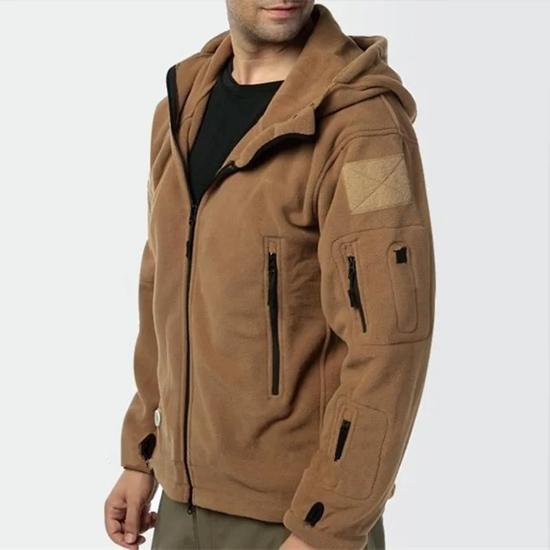 Jaqueta Inverno Militar com Capuz