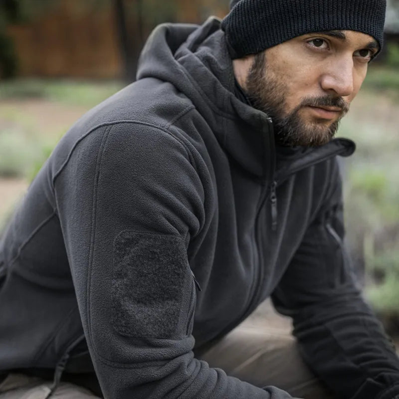 Jaqueta Inverno Militar com Capuz
