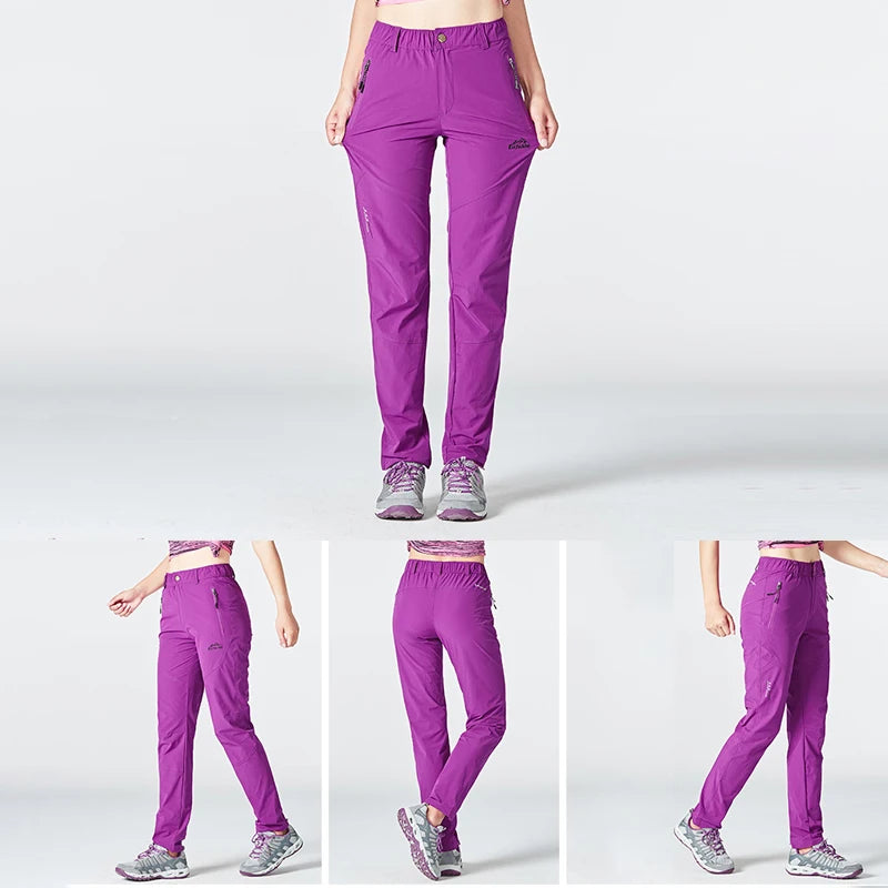 Calça Feminina Trekking Impermeável Mountain