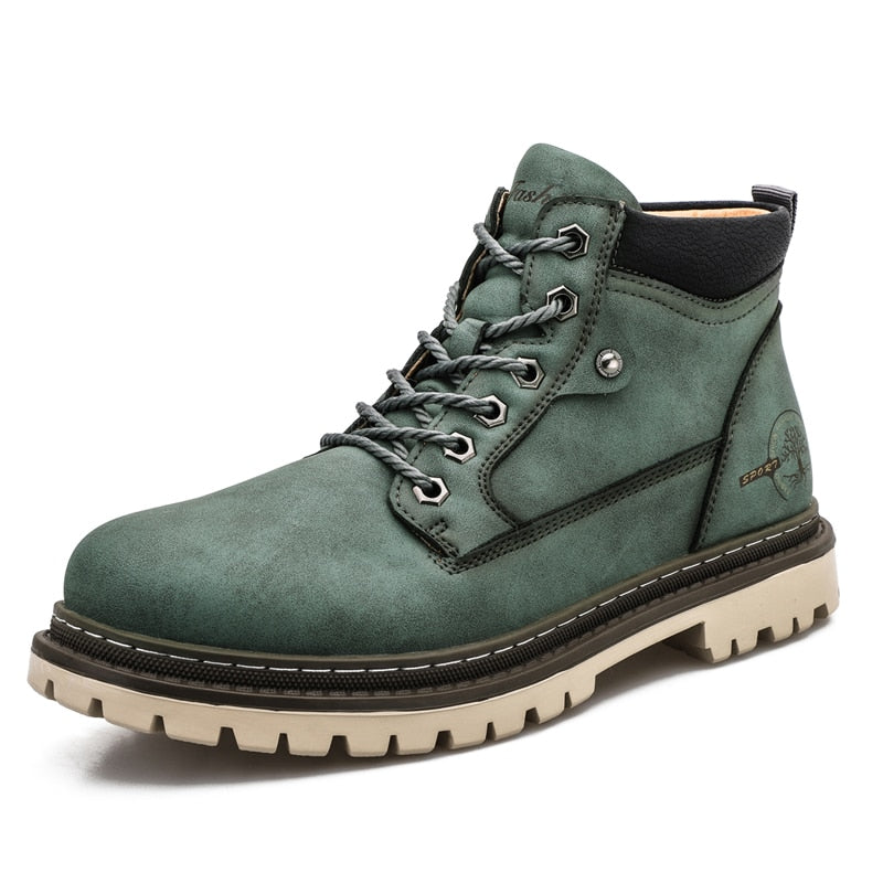 Bota Masculina Casual Leather