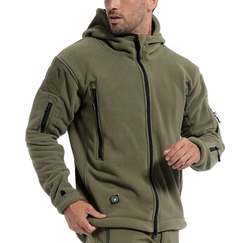 Jaqueta Inverno Militar com Capuz