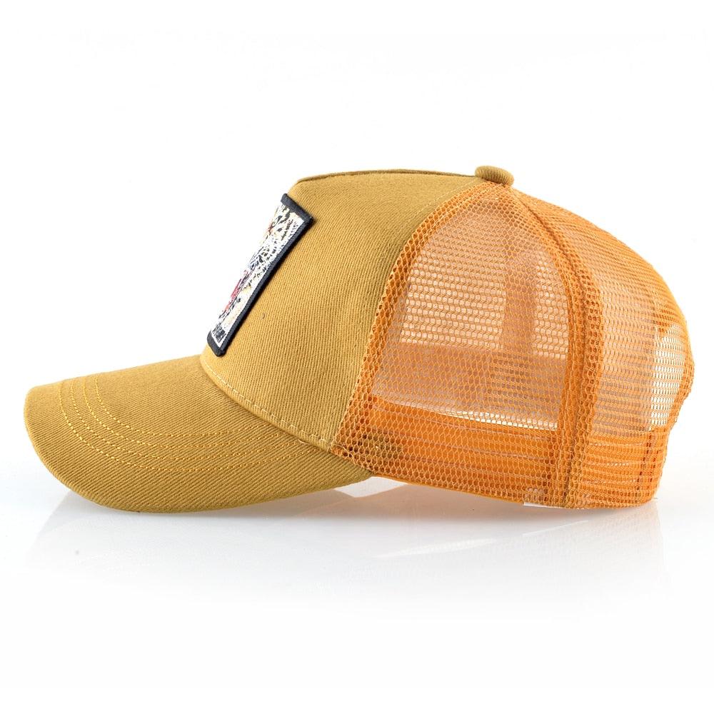 Boné Trucker Tiger Amarelo