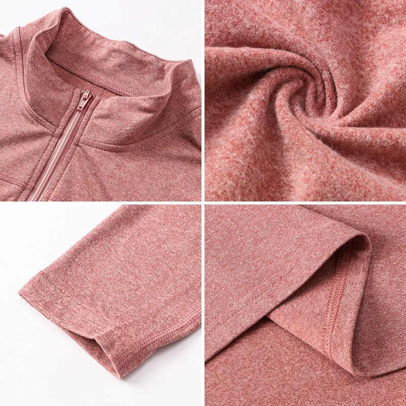 Camiseta Esportiva Feminina de Manga Longa