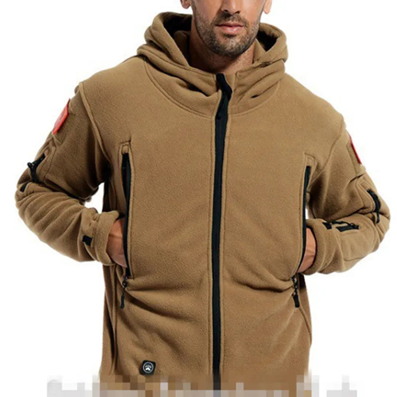 Jaqueta Inverno Militar com Capuz