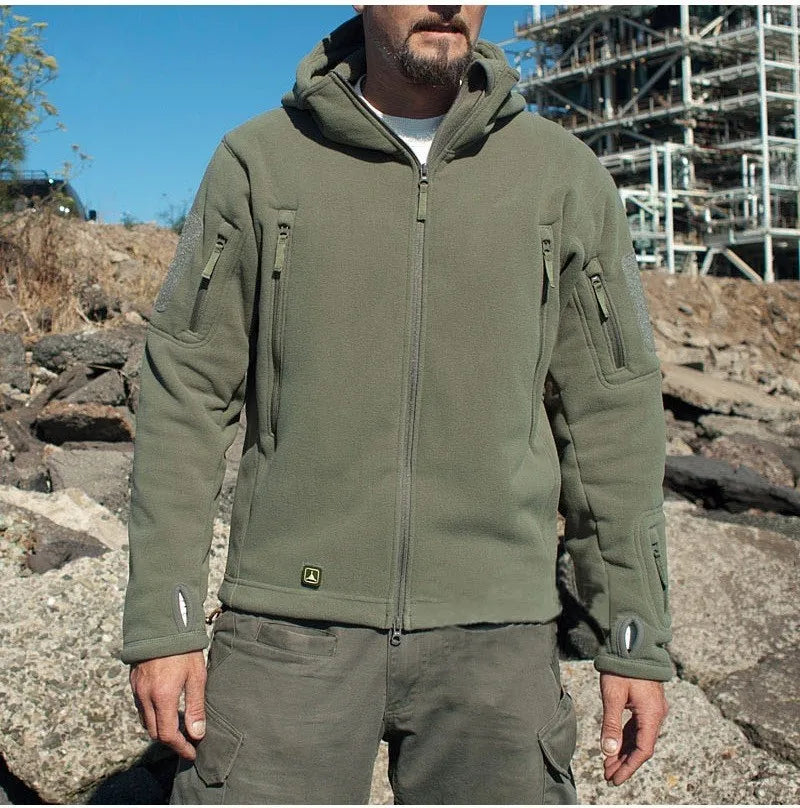 Jaqueta Inverno Militar com Capuz