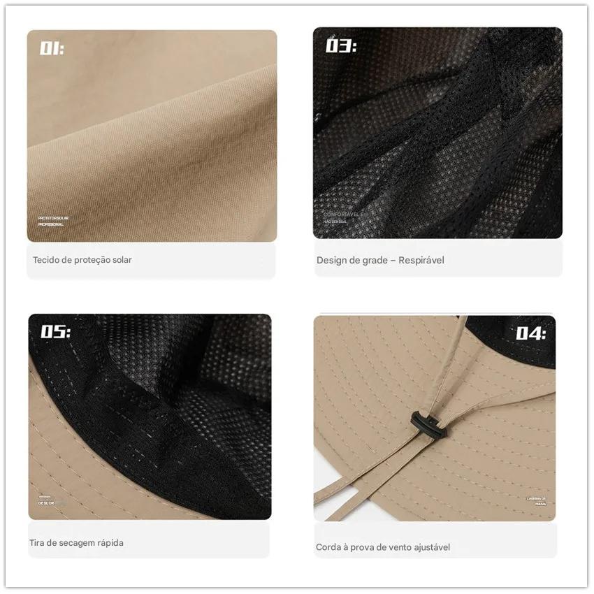 Chapeu Masculino UV50+ Explorato