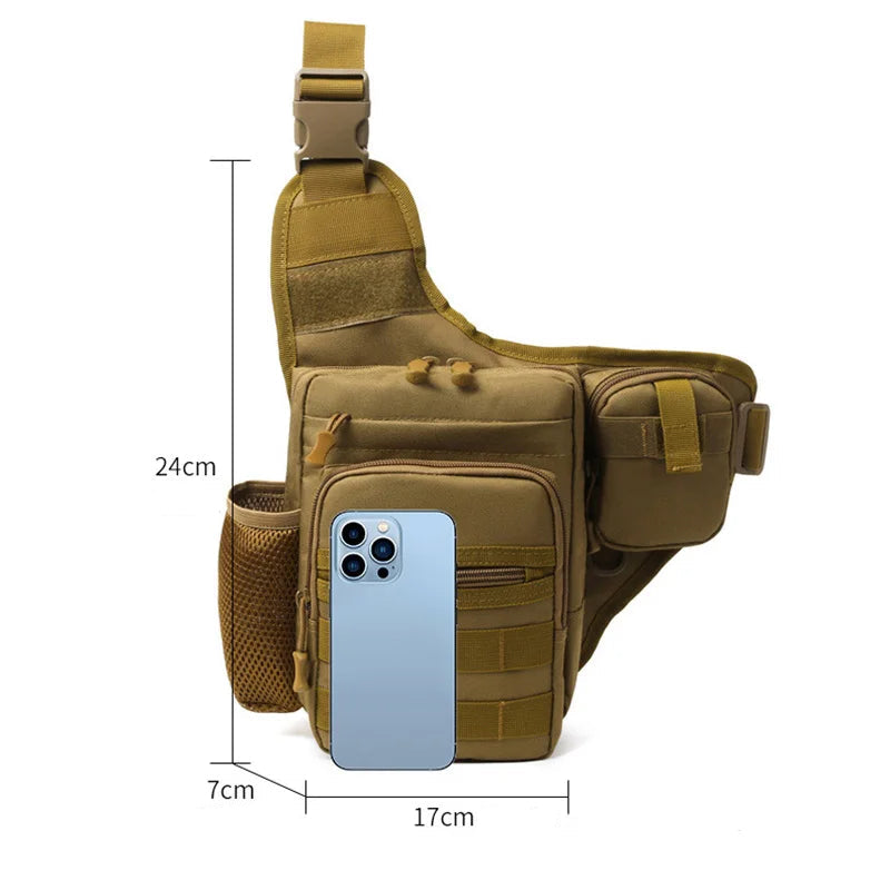 Bolsa Tática Crossbody Molle