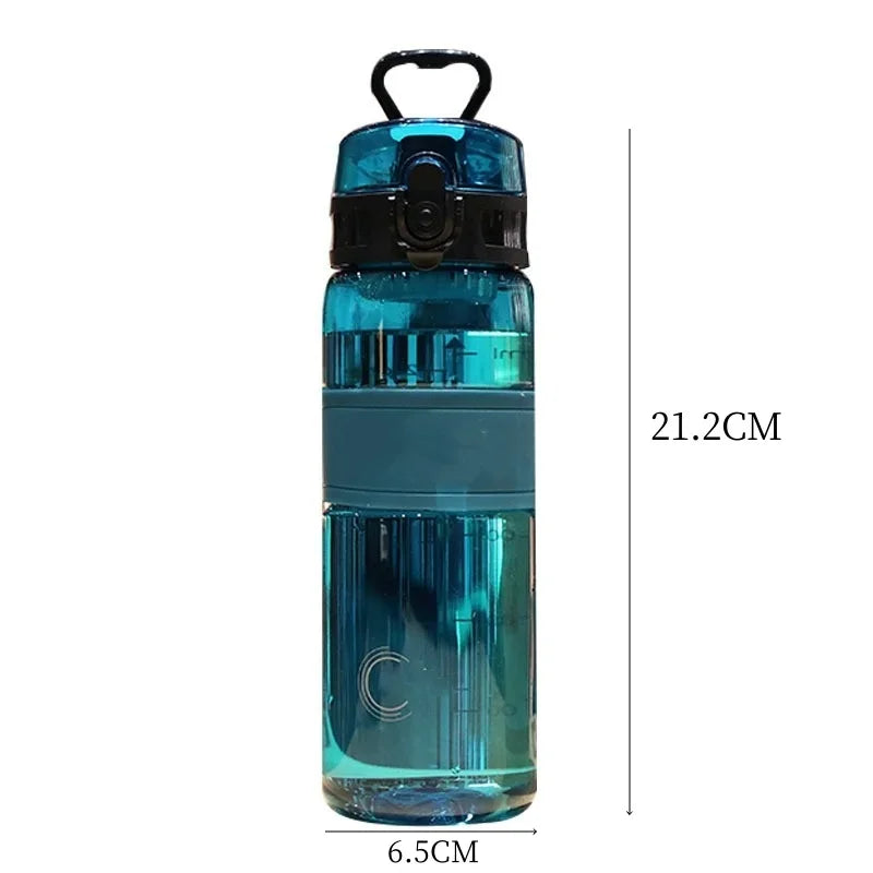 Garrafa de Agua Plástico Brilhante 500ml