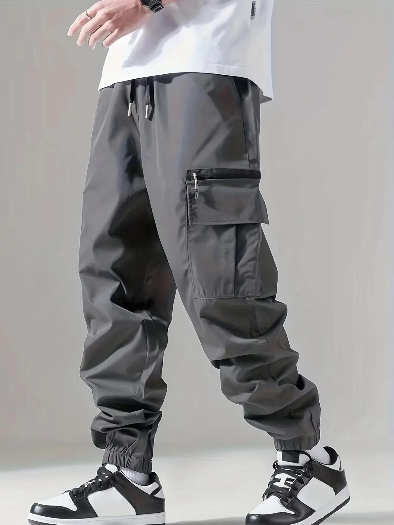 Calça Masculina Cargo Multibolsos
