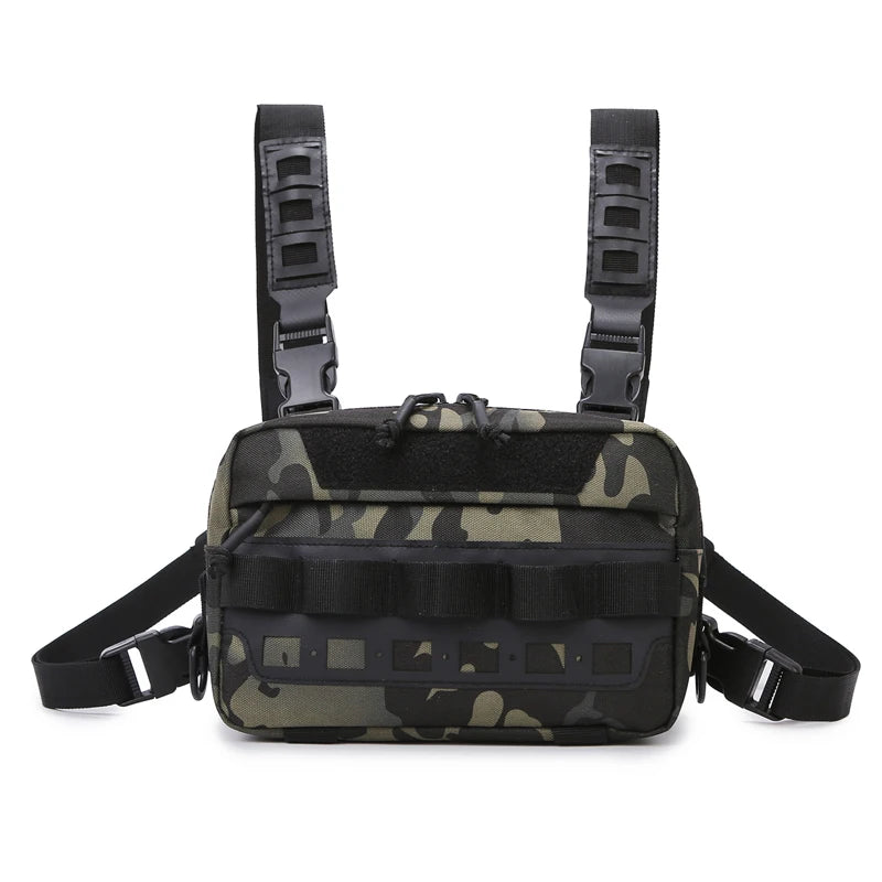 Bolsa Tática Peitoral Camuflada