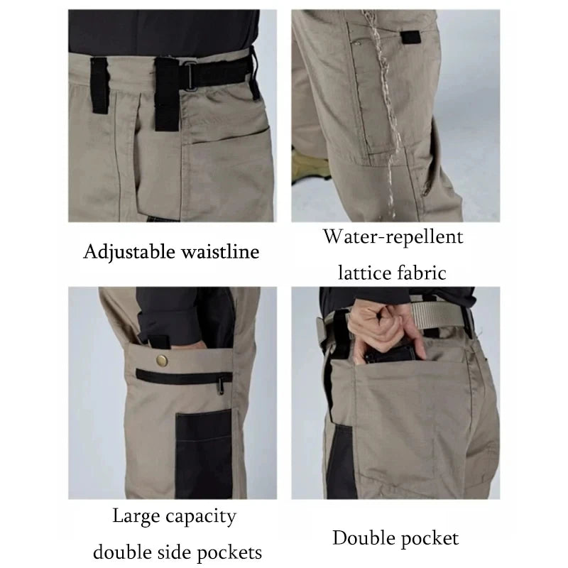 Calça de Trabalho Resistente Multi-bolso