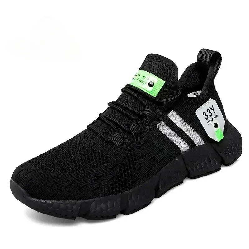 Tênis Casual Respirável de Malha para Homens e Mulheres