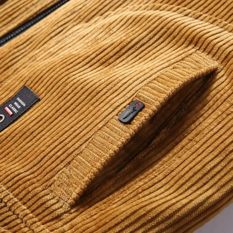 Jaqueta Masculina Inverno Térmica Veludo