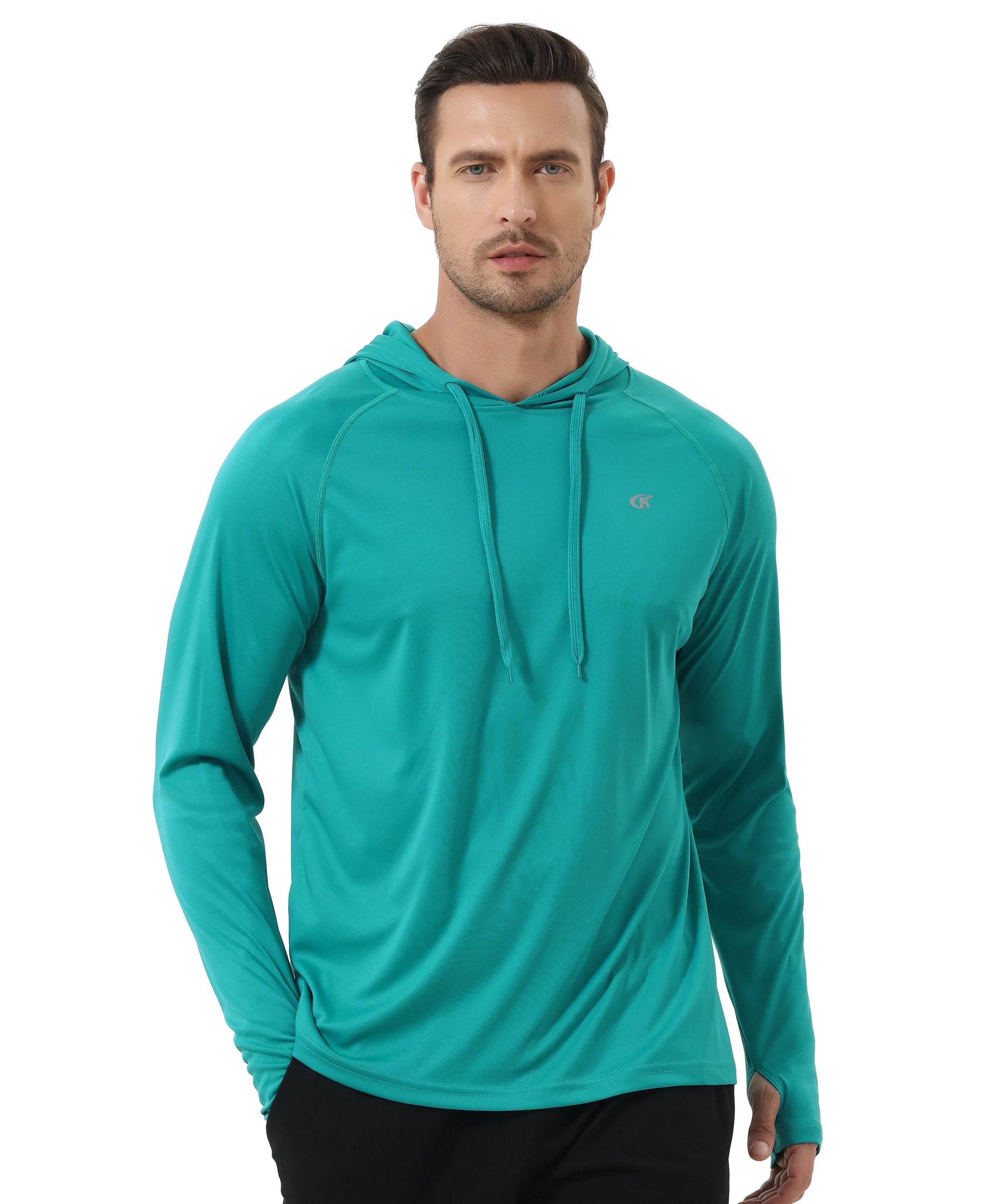 Camiseta Esporte Masculino com Capuz