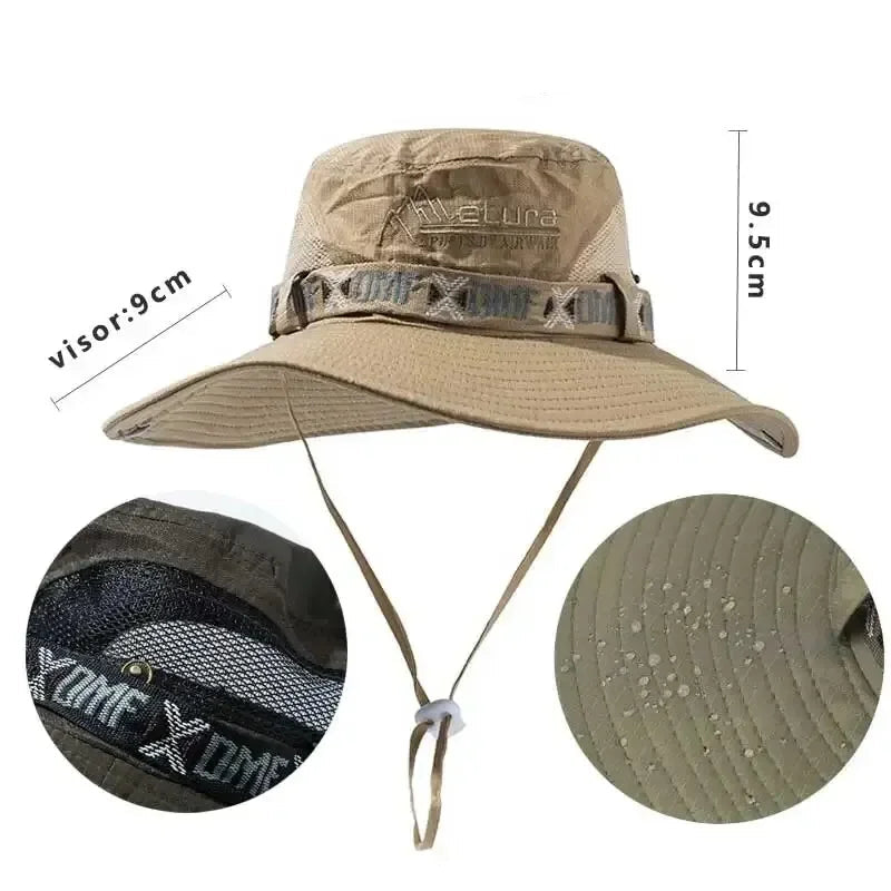 Chapéu Masculino Outdoor Aba Larga