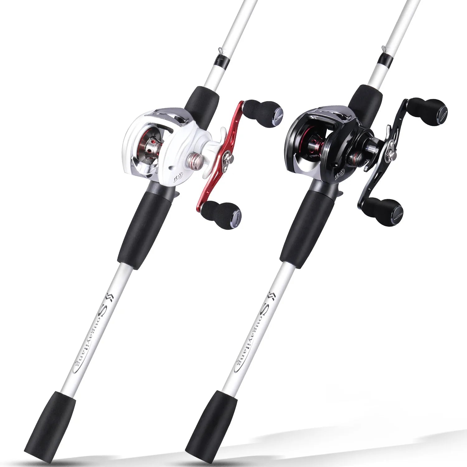 Kit de Pesca Completo – Carretilha 8kg e Vara de 1,98m para Pescarias de Sucesso