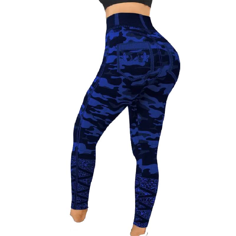Leggings Jeans Camuflados para Mulheres