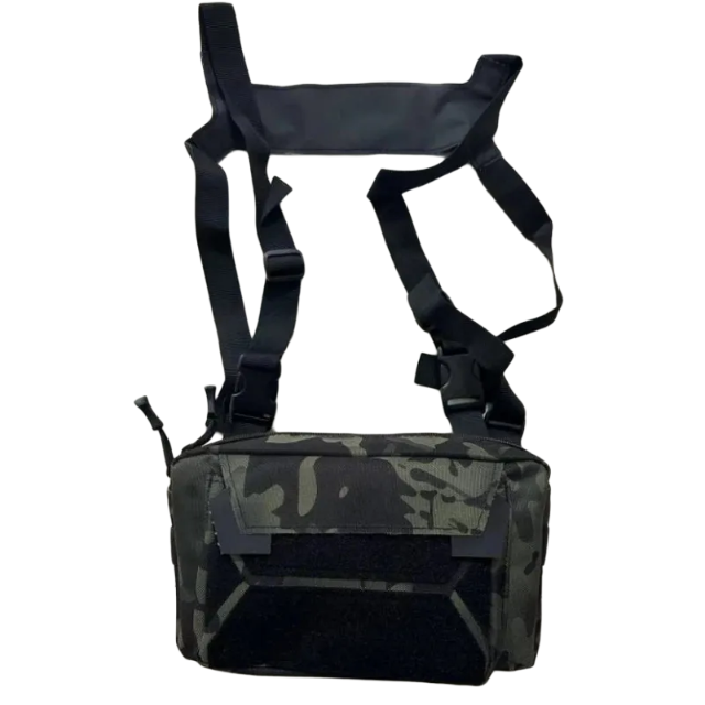 Bolsa Tática Peitoral Camuflada