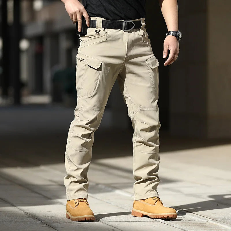 Calça Masculina Elástica Impermeável (Sem cinto)