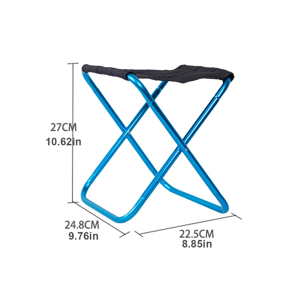 Cadeira Dobrável Portátil para Pesca e Atividades ao Ar Livre