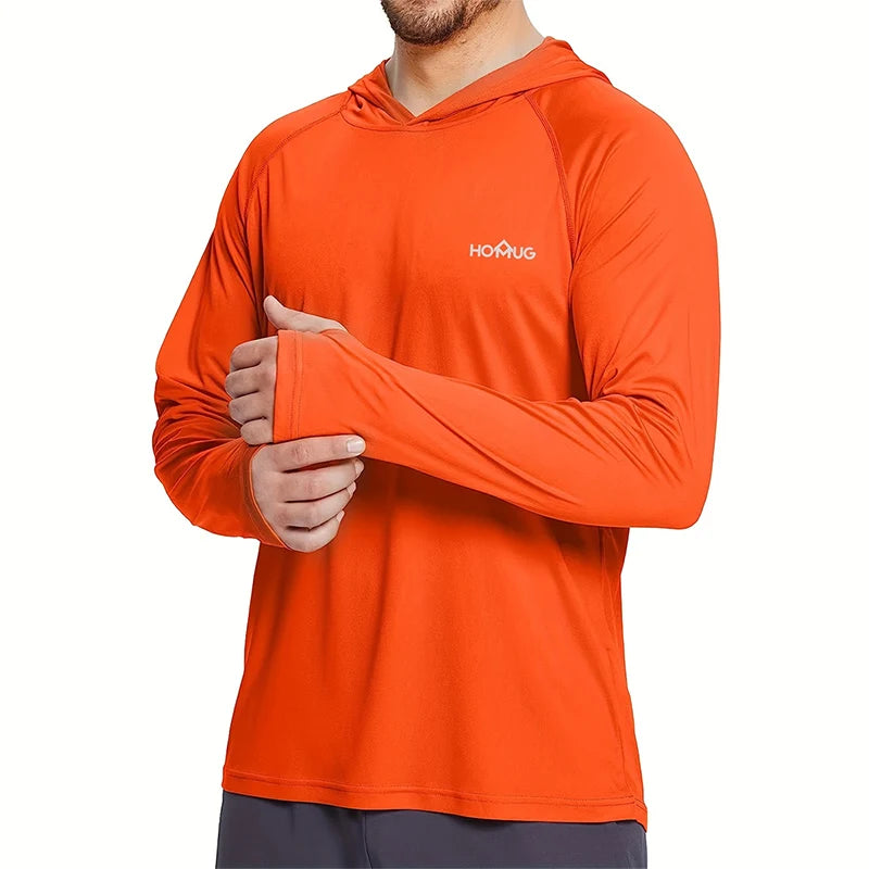 Camiseta Masculina com Capuz UPF 50+