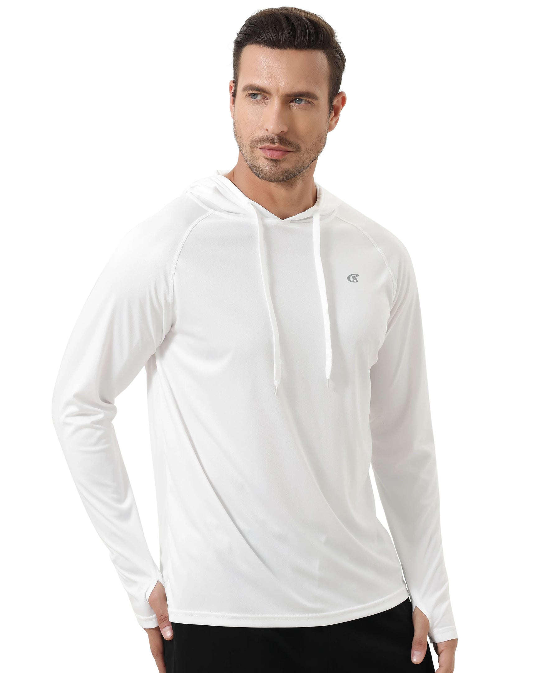 Camiseta Esporte Masculino com Capuz