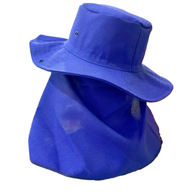 Chapéu Australiano Pescador Com Capuz Proteção Solar