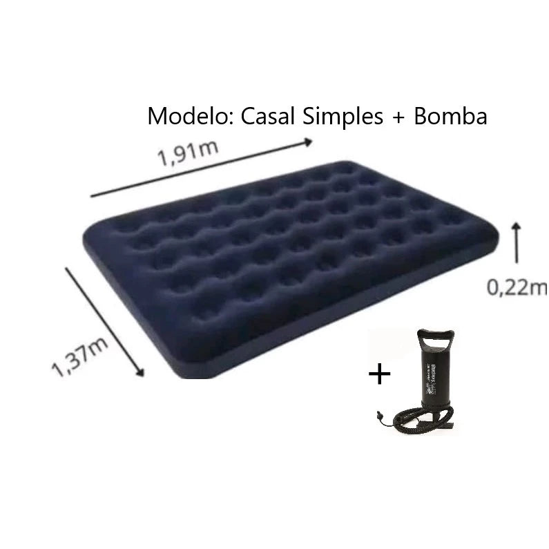 Colchão Inflável Casal Resistente