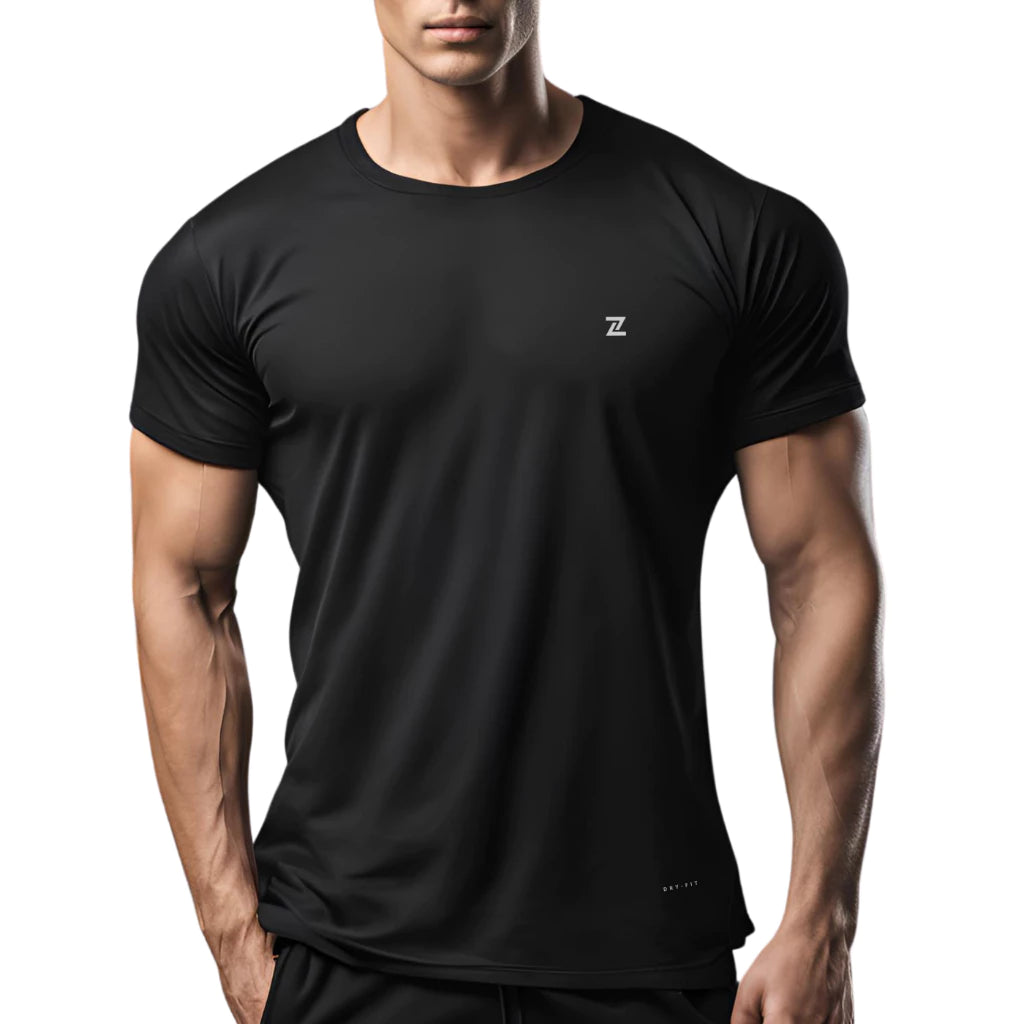 Camiseta Dry Fit Masculina Logo Z Lisa