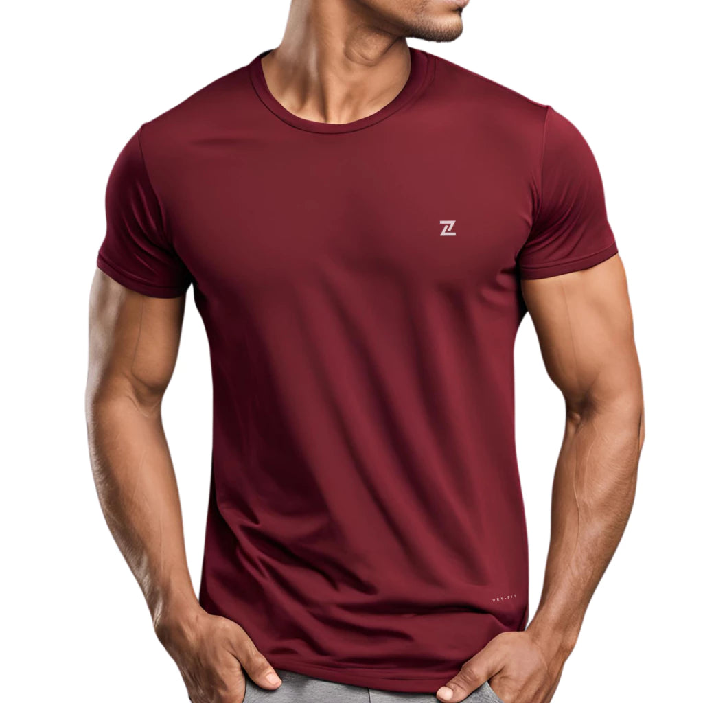 Camiseta Dry Fit Masculina Logo Z Lisa
