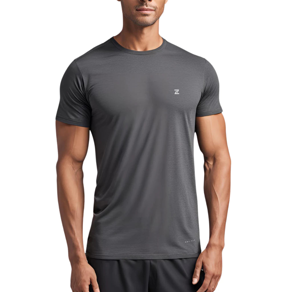 Camiseta Dry Fit Masculina Logo Z Lisa