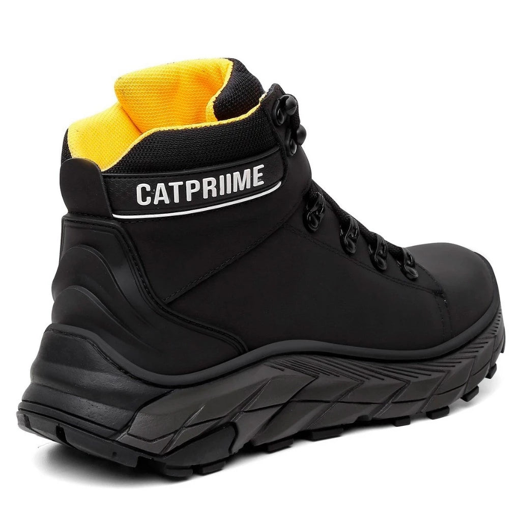 Bota Masculino Coturno Trilha Trabalho Segurança Couro Conforto