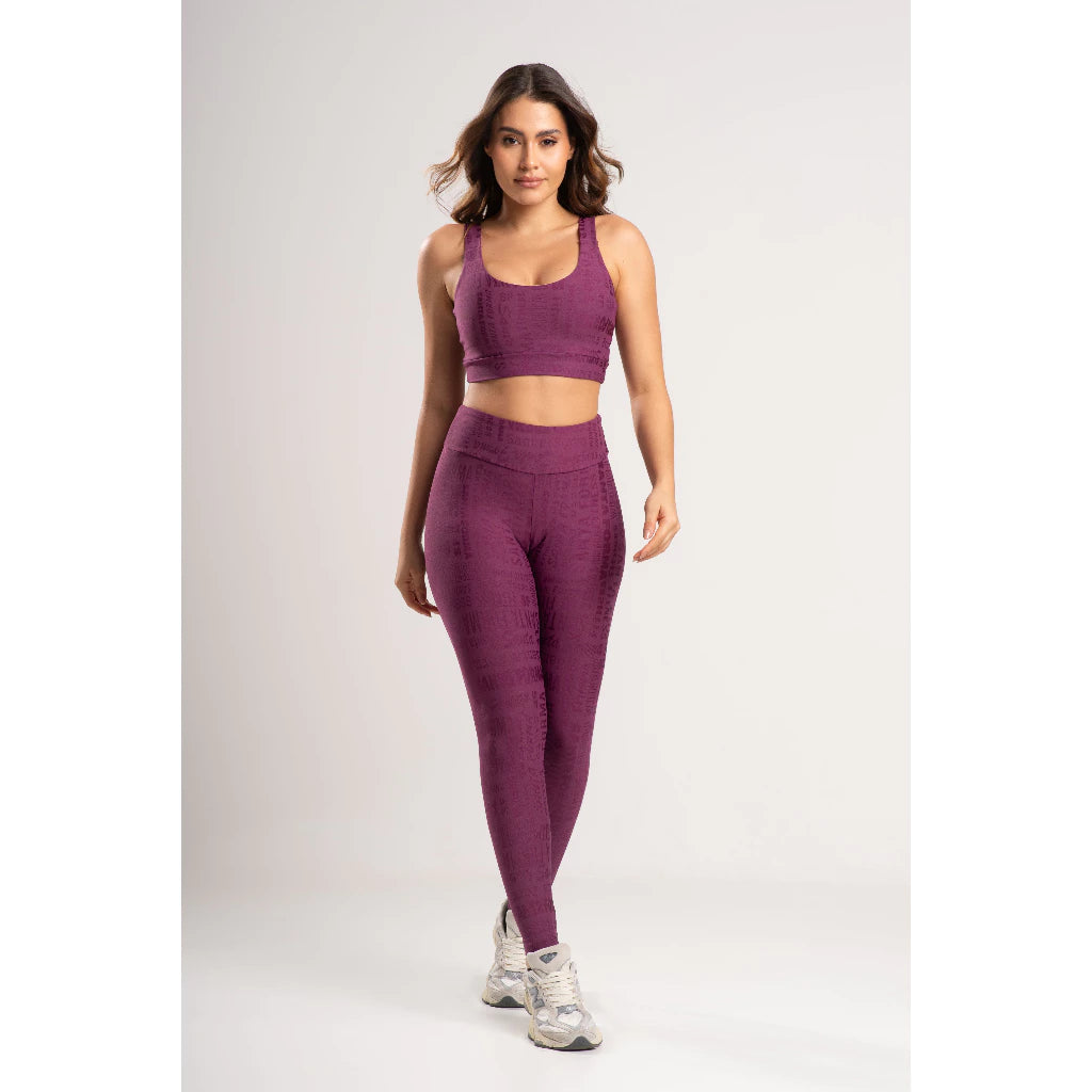 Conjunto Fitness Academia Zero Transparencia