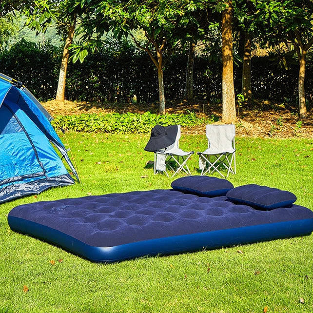 Colchão Casal Inflável Resistente + Bomba