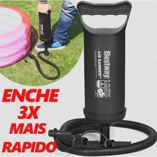 Colchão Casal Inflável Resistente + Bomba