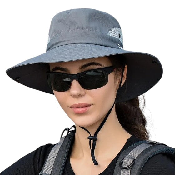 Chapéu Feminino De Sol Respirável Outdoor