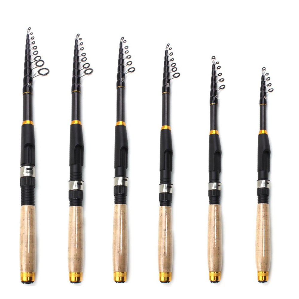 Vara de Pesca Telescópica Ultraleve e Durável